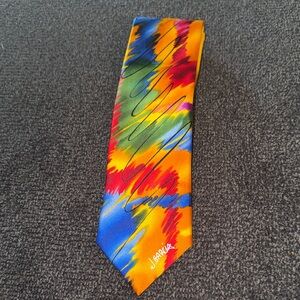 J. Garcia California Mission Special Edition Artist ProofMulticolor Abstract Tie